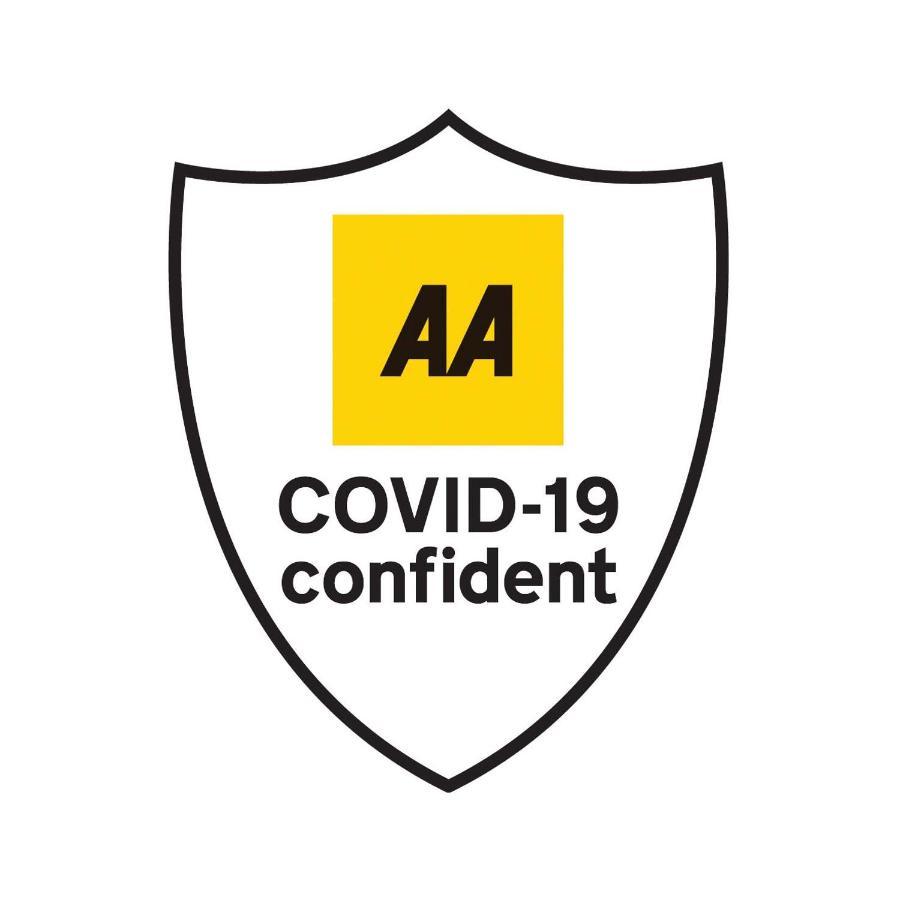 The Lalit London Hotel Exterior foto AA COVID-19 Confident logo